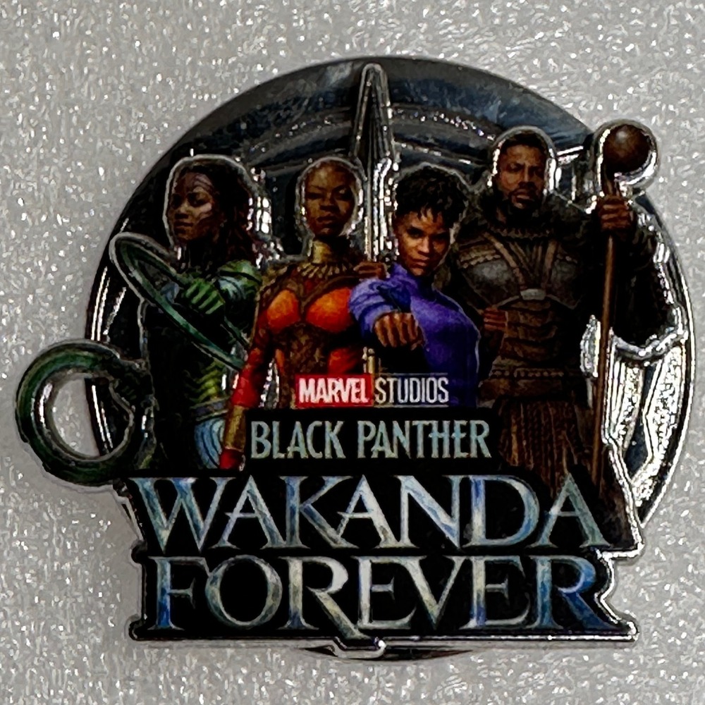 Black‎ Panther Wakanda Forever Disney Marvel Studios Pin Limited Release 2022